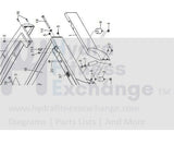 Epic FreeMotion HealthRider TV Incline Trainer Treadmill Screw 5" Frame Bolt #19-hydrafitnessparts