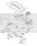 Epic FreeMotion NordicTrack Proform Treadmill Drive Belt Tension Roller 192789-hydrafitnessparts