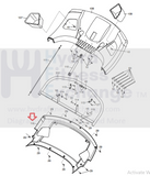 Epic FreeMotion NordicTrack Treadmill Console Base Back Cover 324962-hydrafitnessparts