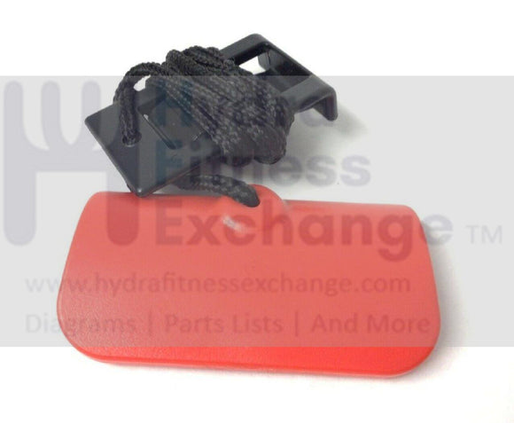 Epic FreeMotion Treadmill Magnetic Safety Key Lanyard 325657-hydrafitnessparts