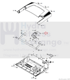Epic Freemotion Gold's Gym Healthrider Treadmill Hex Bolt 3/8"-16X1-1/2" 174320-hydrafitnessparts