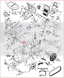 Epic Freemotion Gold's Gym Nordictrack Recumbent Bike Screw M6 X 10mm 242711-hydrafitnessparts