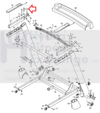 Epic Freemotion Healthrider Image Treadmill Button Screw 5/16"x2-1/2" 150699-hydrafitnessparts