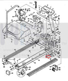 Epic Freemotion Life Styler Treadmill Button Head Bolt Screw 5/16'x2' 013293-hydrafitnessparts
