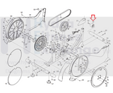 Epic Gold's Gym HealthRider NordicTrack Elliptical Transport Wheel 280951-hydrafitnessparts