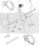 Epic Gold's Gym HealthRider Proform Weslo Elliptical Frame Arm Bracket 222333-hydrafitnessparts