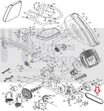 Epic Gold's Gym HealthRider Weslo Recumbent Bike Pulley Drive Belt 38" 223894-hydrafitnessparts