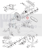 Epic Gold's Gym Healthrider Weslo Elliptical Adjustment Spring 3.94"X86" 223621-hydrafitnessparts