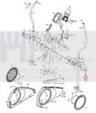 Epic Gold's Gym Image Proform Weslo Elliptical Axle Cap 212602-hydrafitnessparts