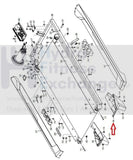 Epic Gold's Gym Proform 6.0 RT PFTL395112 Treadmill Right Rear Foot 315054-hydrafitnessparts