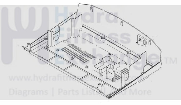 Epic Gold's Gym Proform Weslo Treadmill Belly Pan Cover 316431-hydrafitnessparts