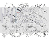 Epic HealthRider H95e-HREL599090 Elliptical Left Upper Arm 287101-hydrafitnessparts