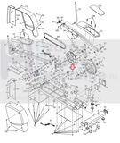 Epic HealthRider NordicTrack Proform Elliptical Idler Pulley Bracket 214456-hydrafitnessparts