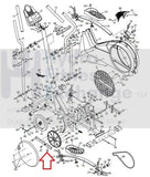 Epic HealthRider Proform Elliptical Left Crank Arm 204868-hydrafitnessparts