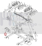 Epic HealthRider Proform NordicTrack Treadmill Left Base Cover 372704-hydrafitnessparts