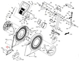 Epic NordicTrack A30E A32E A35E 14.0 Elliptical Left Motor Shield Cover 368293-hydrafitnessparts