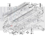 Epic NordicTrack ProForm FreeMotion Treadmill Left Rear Foot 324765-hydrafitnessparts