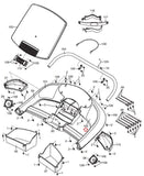 Epic NordicTrack Proform Treadmill Console Right Speaker Cover 353822-hydrafitnessparts