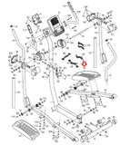 Epic Proform 790 HR 500 LE Elliptical Right Foot Pedal 246389-hydrafitnessparts