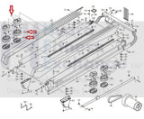 Epic Proform Treadmill Front Left Isolator Rear Shock Absorber 301511 301510-hydrafitnessparts