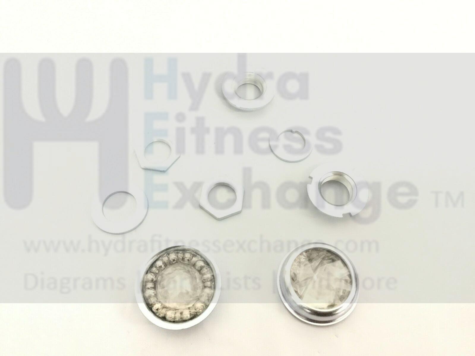 bicycle pedal crank bearings Epic Proform Weslo WLEX09010 Upright Bike Crank Bearing Set 295560