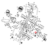 Exerpeutic 250XL Upright Bike Right or Left Front Rear Stabilizer Cap 084R-84L-hydrafitnessparts