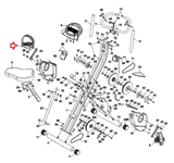 Exerpeutic Fitness 250XL Upright Bike Left Foot Pedal and Crank MFR-YH-30X 007-hydrafitnessparts