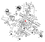 Exerpeutic Fitness 250XL Upright Bike Seat Height Adjustment Knob M16 014-hydrafitnessparts