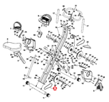 Exerpeutic Therapeutic 250XL Upright Bike Step Down Belt Flywheel Pulley 044-hydrafitnessparts