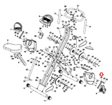 Exerpeutic Therapeutic Fitness 250XL Upright Bike Right Crank Arm 024-hydrafitnessparts