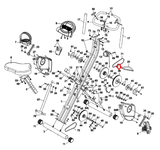 Exerpeutic Upright Bike Belt Wheel with Crank Axle Transmission Flywheel 039-hydrafitnessparts