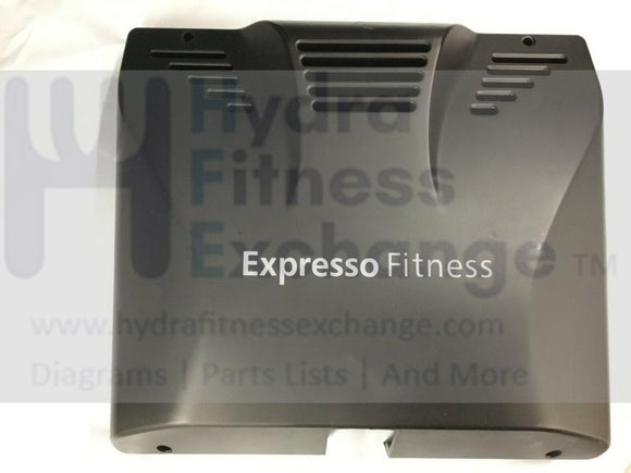 Expresso Fitness S2U Upright Bike Display Console Back Shell Cover-hydrafitnessparts