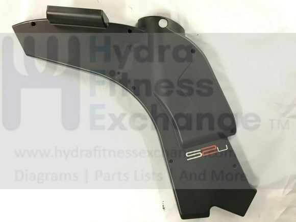 Expresso Fitness S2U Upright Bike Handle Bar Post Left Cover 8300.0057.02-hydrafitnessparts