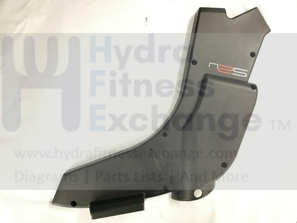 Expresso Fitness S2U Upright Bike Handle Bar Post Right Cover 8300.0058.02-hydrafitnessparts