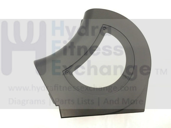 Expresso Fitness S2U Upright Bike Right Computer CPU Cover 8300-0052-04-hydrafitnessparts