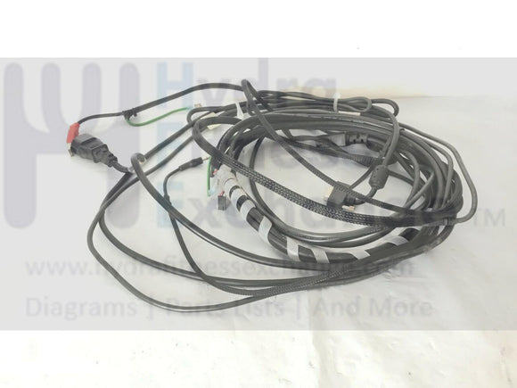 Expresso Fitness S3U Interactive Upright Bike Complete Wire Harness-hydrafitnessparts