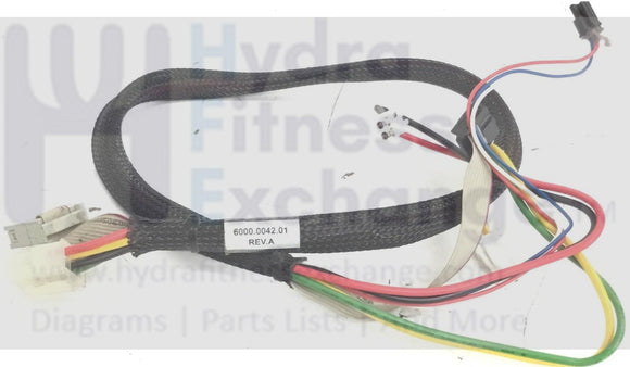 Expresso Fitness S3U NOVO Bike Upright Wire Harness 6000.0042.01-hydrafitnessparts