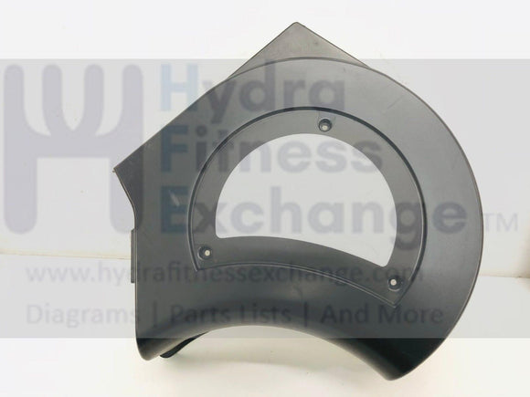 Expresso Fitness S3u Upright Bike Left Computer CPU Cover 8300-0154-02-hydrafitnessparts