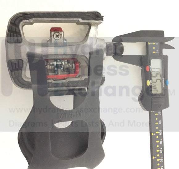 Expresso Interactive Fitness S3R HD Recumbent Bike S3 Series Right Pedal w Strap-hydrafitnessparts