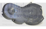 Expresso S2U Upright Bike Left Side Main Belt And MRD Cover S2U-LSMCCTBAMRD-hydrafitnessparts