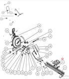 First Degree Fitness E-520 Fluid Rower Seat Carriage with Roller 10600-hydrafitnessparts