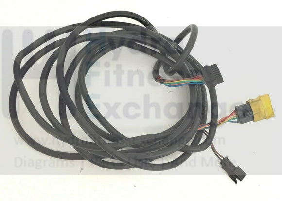 Fitness Quest Eclipse 1100 HR/A Elliptical Trainer Main Upright Wire Harness-hydrafitnessparts