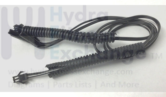 Fitness Quest Edge 491 Recumbent Bike Heart Rate Pulse Hand Sensor Wire Harness-hydrafitnessparts