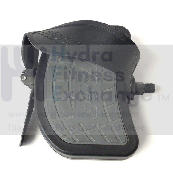 Fitness Quest Edge 491 Recumbent Bike Left Foot Pad Pedal with Strap-hydrafitnessparts