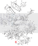 Fitness Quest Edge 491 Recumbent Bike Rear Feet End Cap-hydrafitnessparts