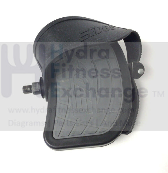 Fitness Quest Edge 491 Recumbent Bike Right Foot Pad Pedal with Strap-hydrafitnessparts