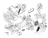 FreeMotion 350 R 450 R Recumbent Bike Front Stabilizer 320551-hydrafitnessparts