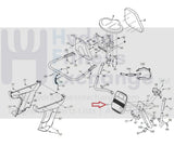 FreeMotion 350R SFEX050111 Recumbent Bike Display Console Assembly 320569-hydrafitnessparts