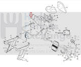 FreeMotion 350R SFEX050111 Recumbent Bike Shell Back Rest Seat Screw 242710-hydrafitnessparts