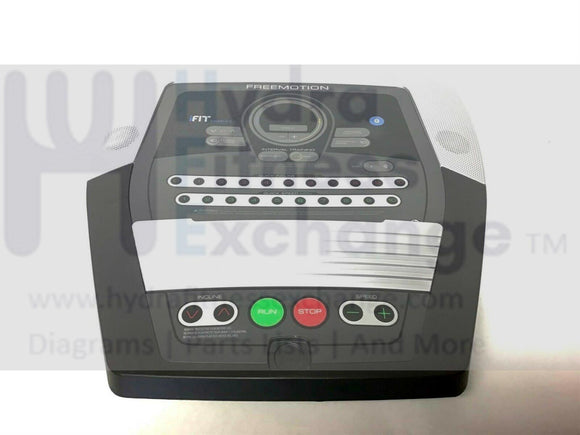 FreeMotion 530 InterActive Treadmill Display Console Assembly 1012708 & 375561-hydrafitnessparts